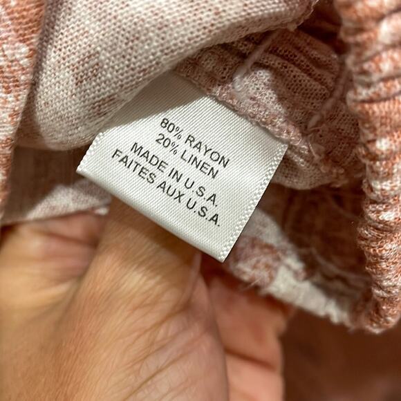 MISA Los Angeles Floral Ruffled Lace Blouse NWOT - Picture 6 of 7